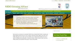 Desktop Screenshot of nba.greensports.org